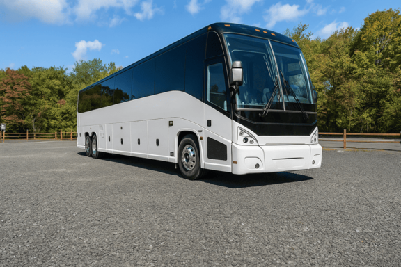 Peabody Charter Bus 56 Passenger Charter Bus
