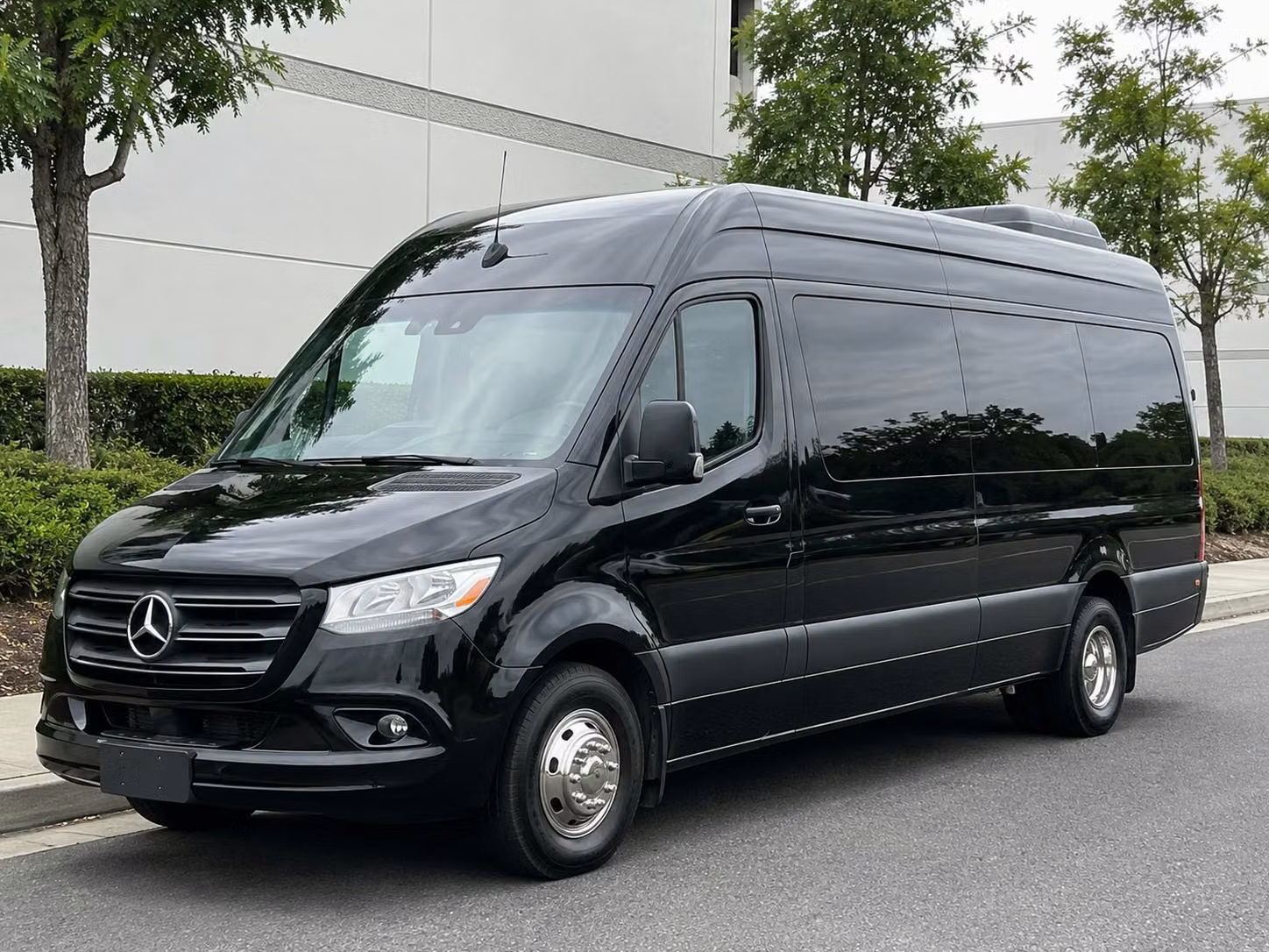 sprinter van with driver